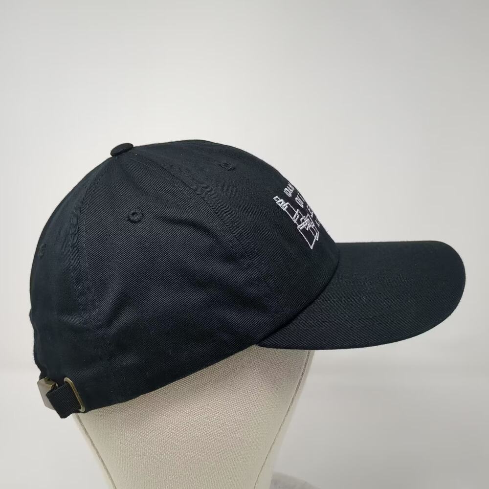 Richardson Baseball Cap Black White OS Idaho Digital Learning Alliance Hat Logo - Picture 5 of 10